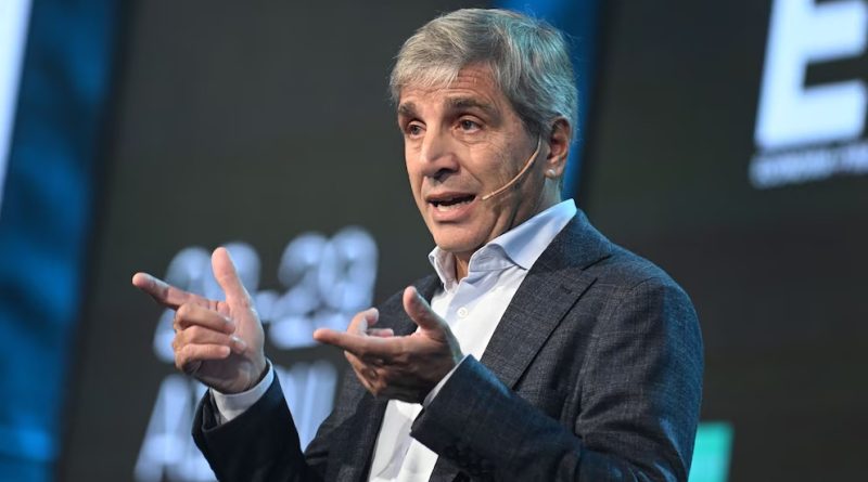 Luis Caputo: “Para todos los tarados que hablan de la industria: entre 2011 y 2023, cayó 10% a pesar de los subsidios”