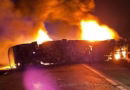 Tres personas murieron en un choque e incendio en la Ruta Nacional 34, en Santiago del Estero